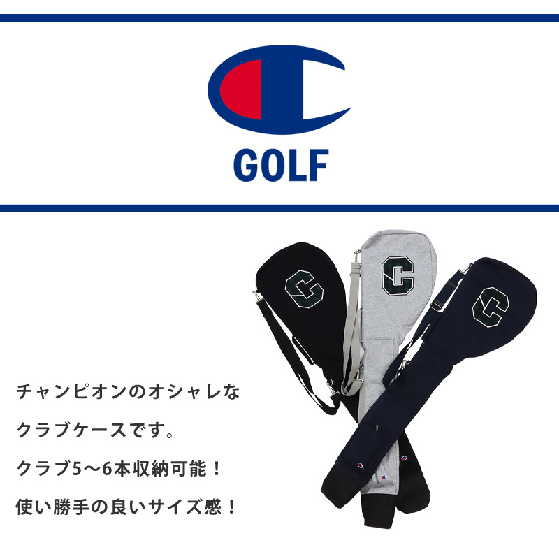 Amazon | [チャンピオン] クラブケース ビッグロゴ ゴルフ C3