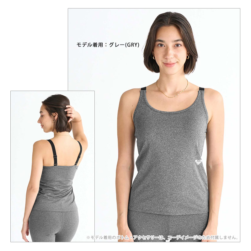 ROXY ロキシー タンクトップ レディース 水着 水陸両用 速乾 UV