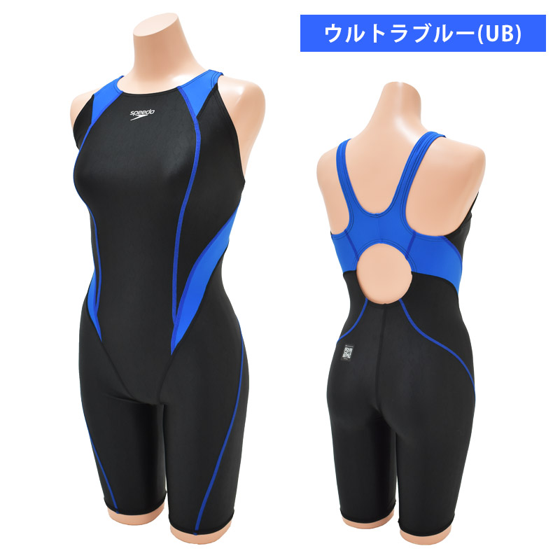 値下げ 送料無料 speedo スピード レディース 競泳水着 ウィメンズニースキン オールインワン 水着 FINA承認 フレックスシグマカイ SCW12404F 24SS ネコポス｜kireistore｜13