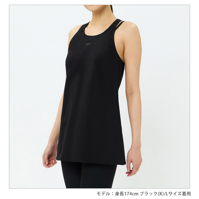 speedo（スピード） エアパロング レディース 水着 フィットネス水着