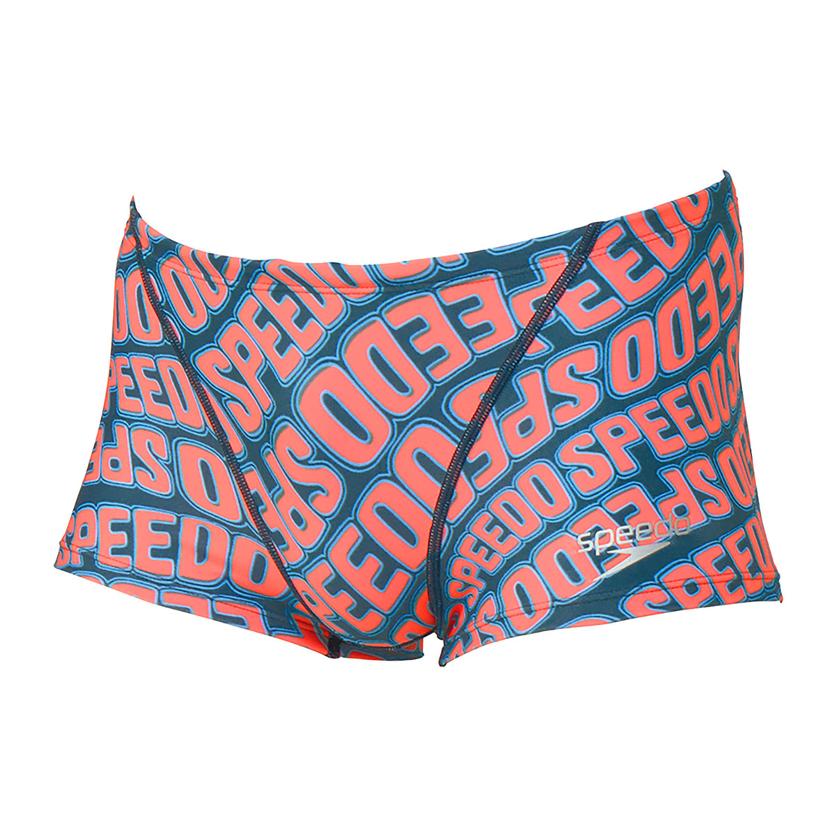 Speedoスポーツ水着 Mサイズ グレー/オレンジ ★美品 speedo 競泳水着 フィットネス水着 練習用 レディース SPEEDO