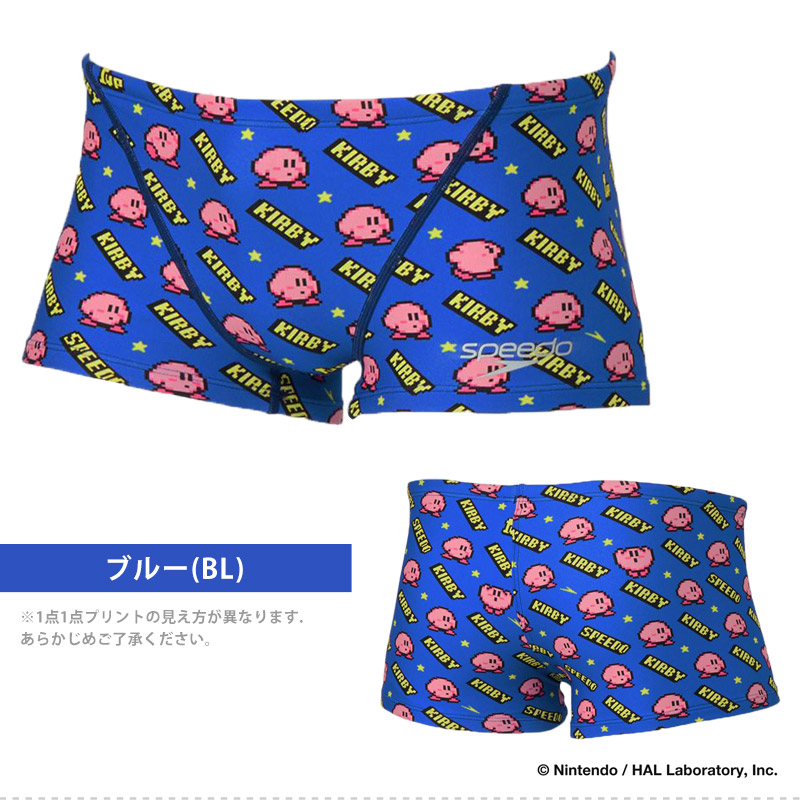 speedo（スピード） 競泳水着 練習用 メンズ カービィ1アップ