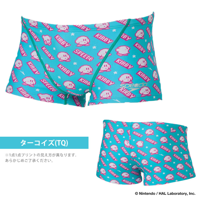 speedo（スピード） 競泳水着 練習用 メンズ カービィ1アップ