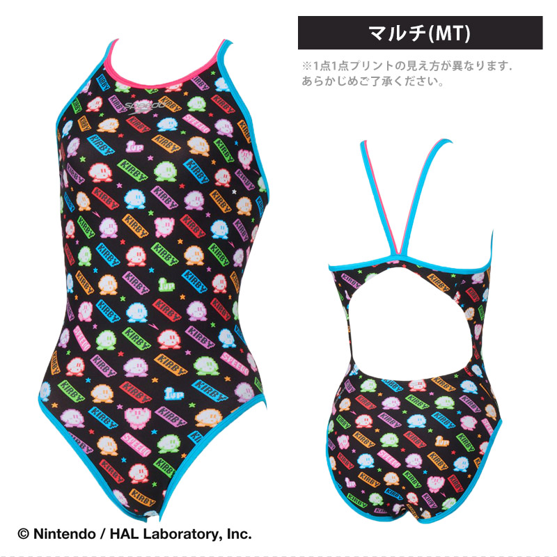 た*か様 Speedo カービィ1 ジュニア女子 練習用水着 競泳水着 speedo（スピード） 練習用水着　レア 水着・ラッシュガード