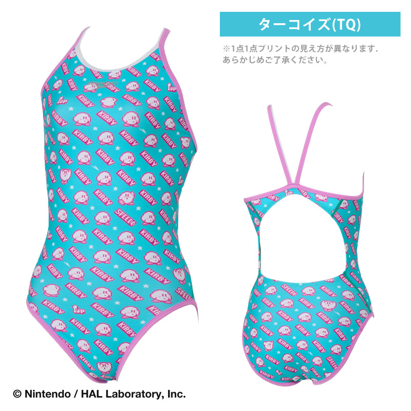 speedo（スピード） 競泳水着 練習用 レディース カービィ1アップ