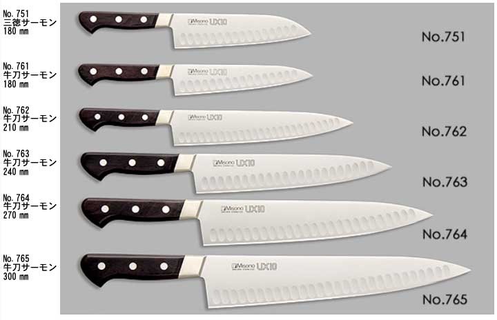 d*3様 新品 UX10 三徳包丁 ミソノ ミソノ UX10 ステンレス鋼 三徳包丁 180mm – 清助刃物 Japan