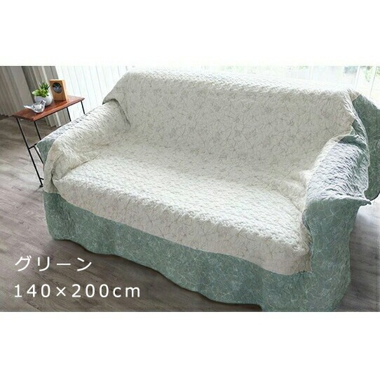 Gre-One マルチカバー キルト ラインフラワー 140×200cm(約1.5畳