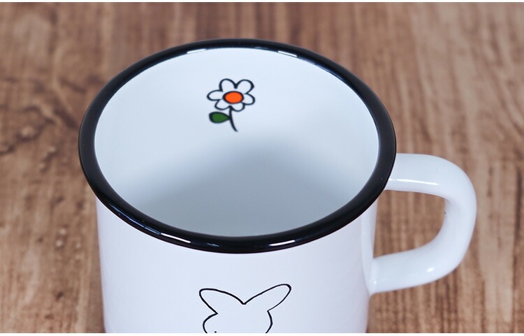 富士ホーロー ミッフィー うさこちゃん ナインチェ 7cm マグカップ