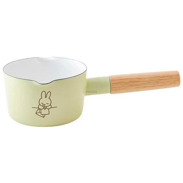 富士ホーロー 公認商品 片手鍋 12cm ミッフィー パステル 小さい