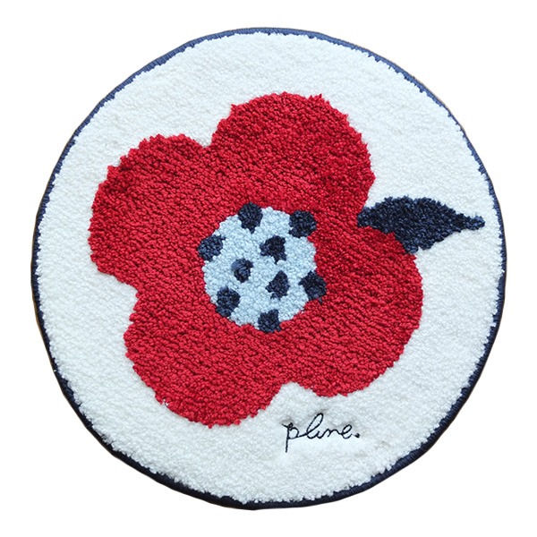 Gre-One（グレワン） チェアマット 北欧 チェアパット 円型 円形 Plune