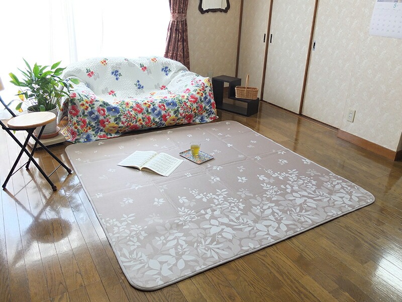 W☆新品☆超ＣＯＯＬ☆ひんやり持続ラグ☆３畳用（１８０×２４０ｃｍ）☆グレー☆ Gre-One（グレワン） 冷感ラグ 夏用カーペット 3畳 180×240cm おしゃれ