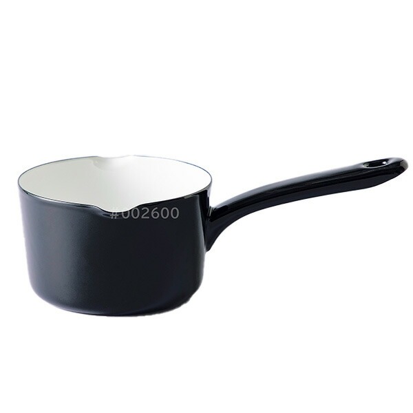 富士ホーロー 公認商品 片手鍋 12cm 小さめ ミルクパン 北欧 匠 たくみ