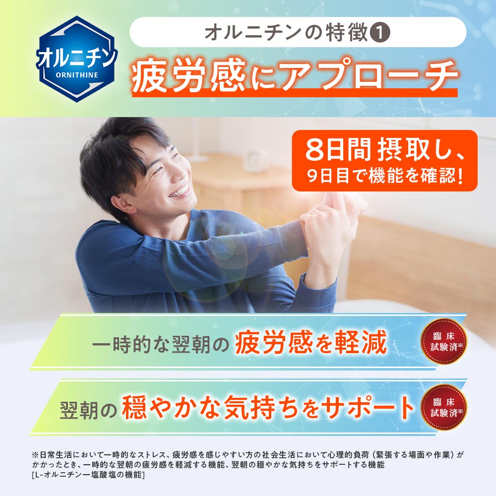 キリン（KIRIN） 【12/2新発売】キリン オルニチンPRO 疲労感&気持ち 