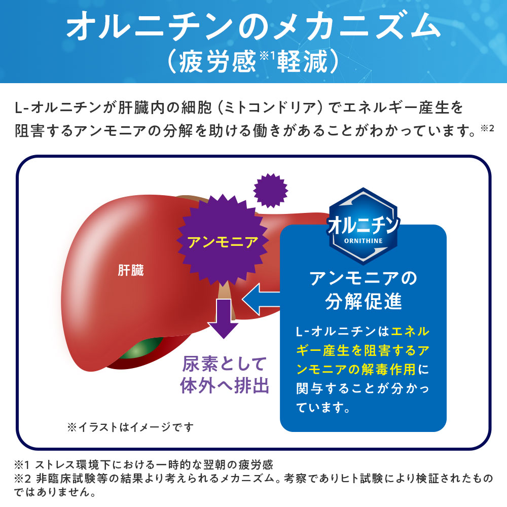 キリン（KIRIN） 【12/2新発売】キリン オルニチンPRO 疲労感&気持ち 