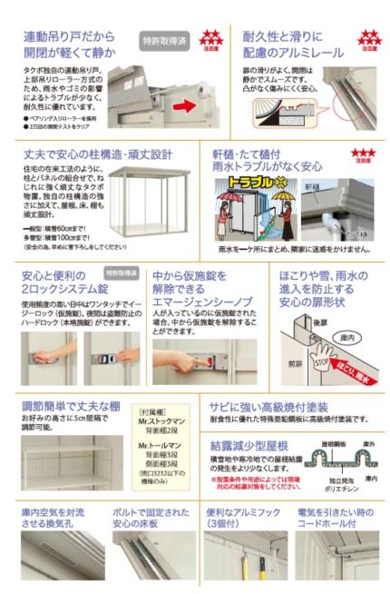 年末のプロモーション年末のプロモーション物置 屋外 おしゃれ タクボ物置 JN／トールマン JN-SZ2929 多雪型 結露減少屋根 『追加金額で 工事可能』 ムーンホワイト 物置、車庫