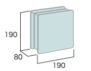オンリーワン　ガラスブロックサイン　TD1-GRS01