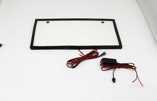 LEDナンバープレート 字光式 電光式 激白 超薄型 12V 24V兼用 普通車