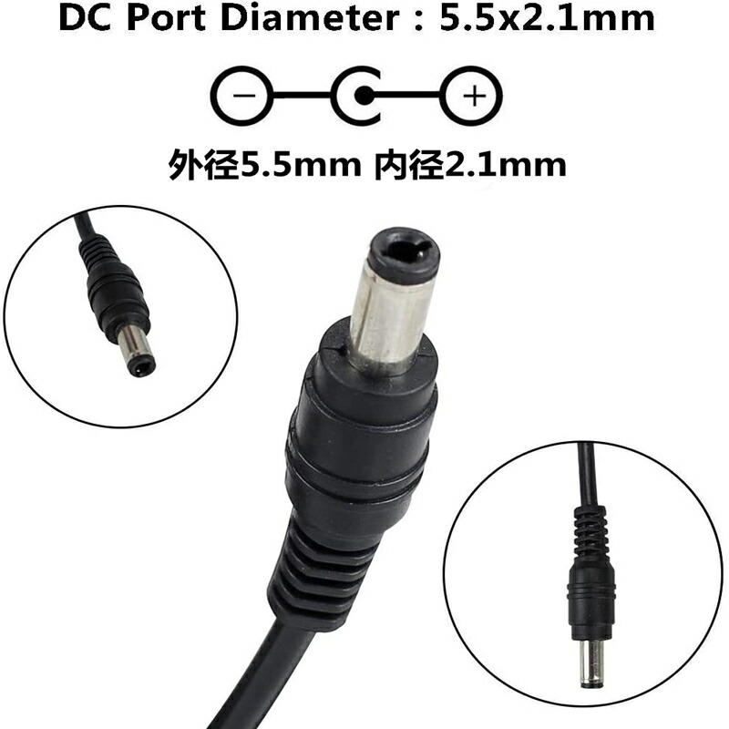 家庭用AC100V→DC24V3A72w24V3A変換アダプター汎用電源LEDテープ用DCジャック付きアダプター