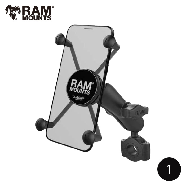 RAM MOUNTS スマートフォンホルダー 2個セット RAM MOUNTS（ラムマウント） // 即納 // ラムマウント Xグリップ