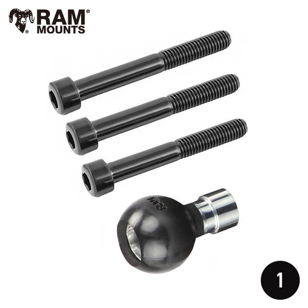 RAM MOUNTS ラムマウント M8ボルトベース 1インチボール バイク