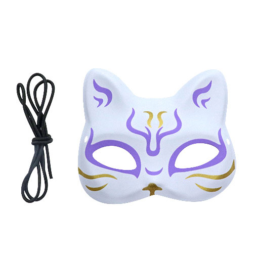 推祭 猫面【小】1枚 全9色 展開 : お祭り問屋の岸ゴム - 通販 - Yahoo