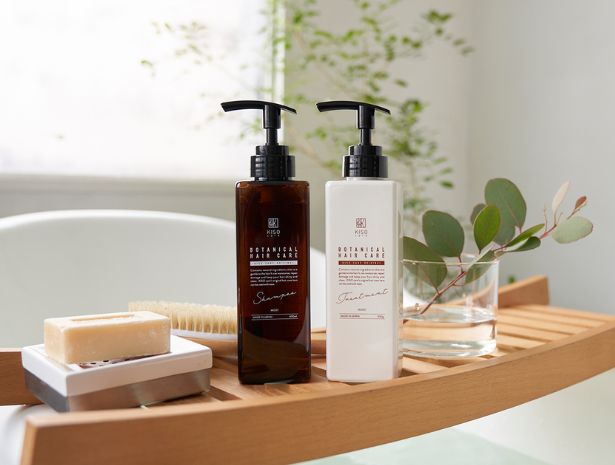 シャンプー トリートメント ２本セット KISO CARE キソ ボタニカルヘアケア ノンシリコン ダメージケア ビオチン キャピキシル 無添加 国産 日本製 リニューアル