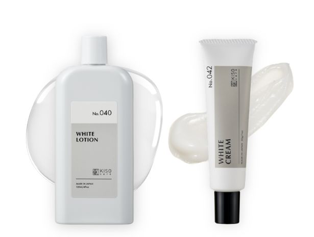 化粧水 フェイスクリーム 2点セット ビタミンC 誘導体 KISO キソ ホワイトローションVC ホワイトクリームVC アルブチン 乾燥肌 敏感肌 美肌 日本製 ギフト 爆買