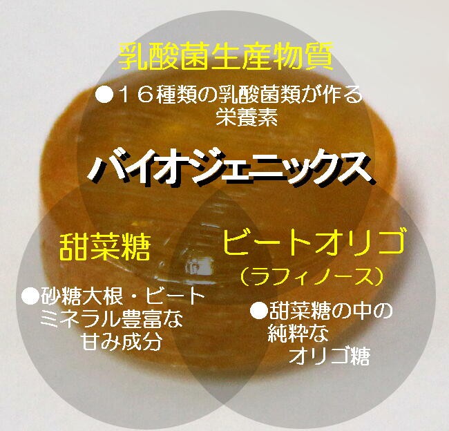 乳酸菌生産物質のどアメ成分