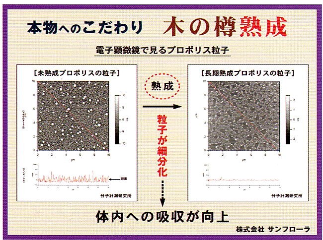 プロポリス吸収率向上