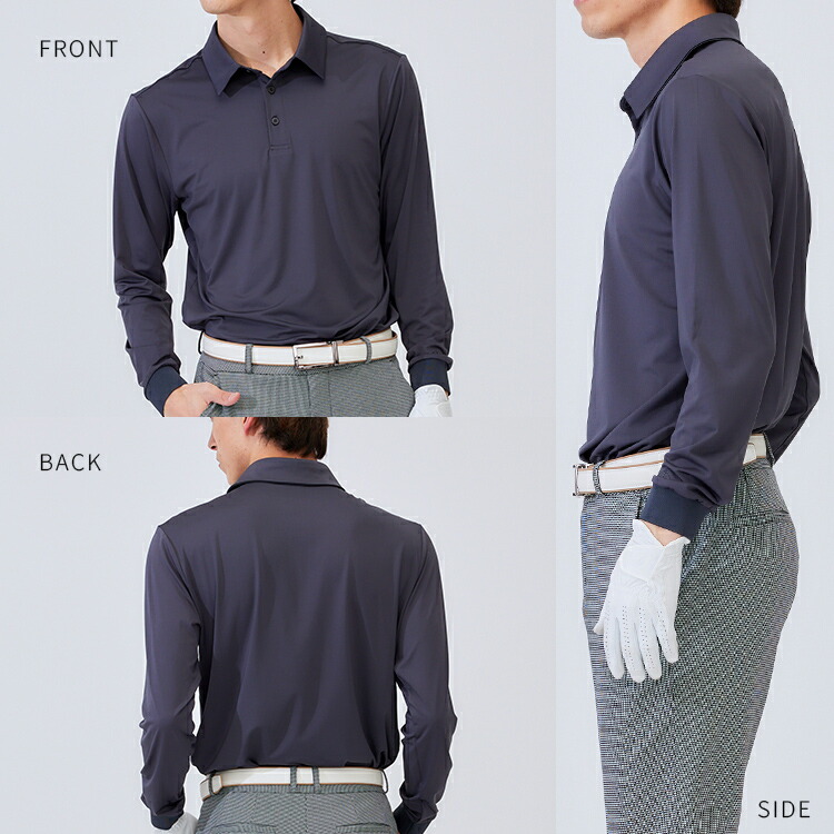 今季新作セール20％OFF】ゴルフウェア メンズ 長袖 春 夏 ゴルフ