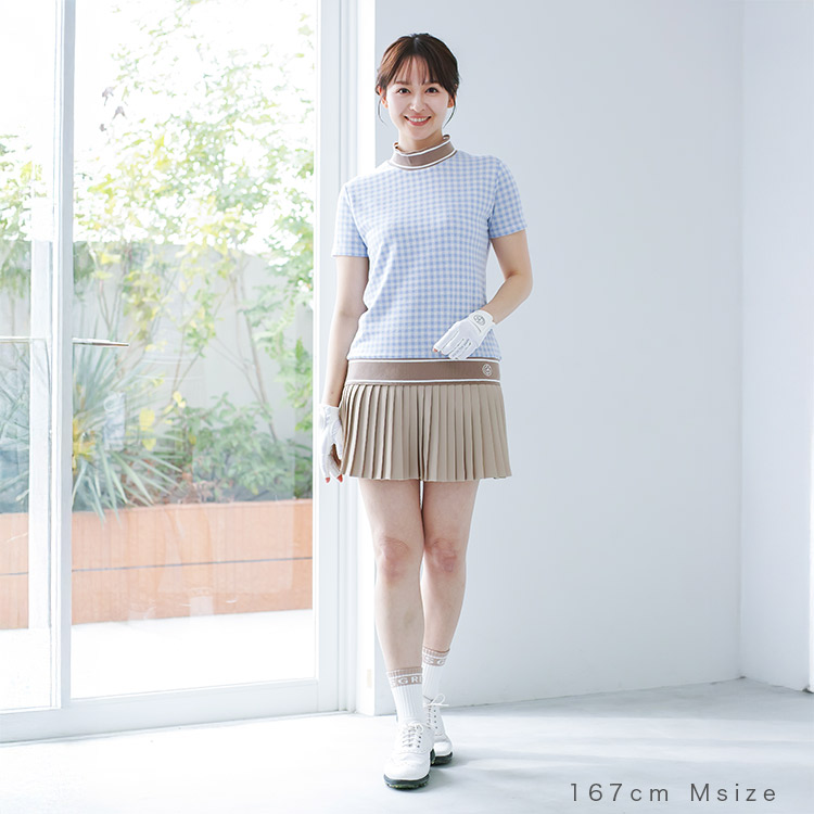 今季新作セール30％OFF】ゴルフウェア レディース プリーツ スカート