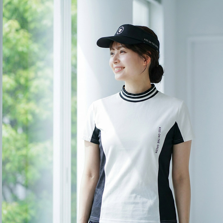 今季新作セール20％OFF】ゴルフウェア レディース 半袖 トップス 汗