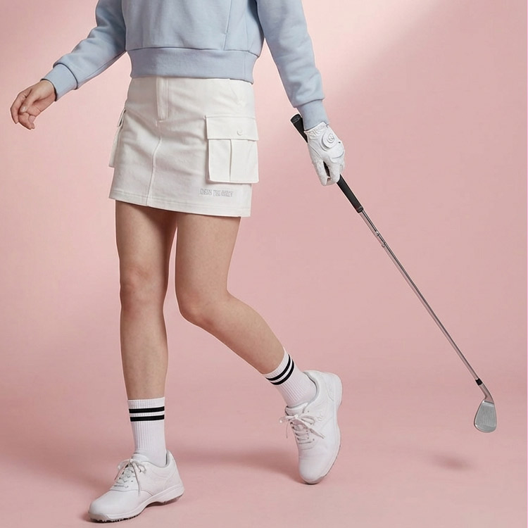 ゴルフ レディース マルボン スカート ウェア（グリーン）Sサイズ ゴルフ レディース マルボン スカート ウェア（グリーン）Sサイズ