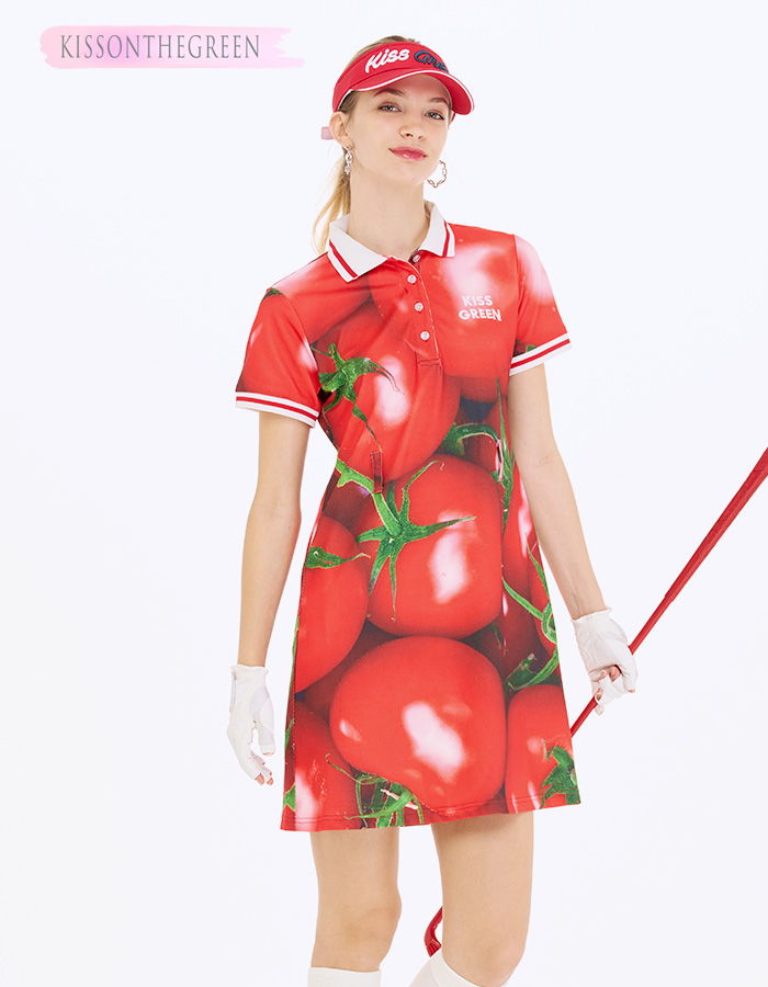 KISS ON THE GREEN（キスオンザグリーン） ゴルフ ワンピース 半袖