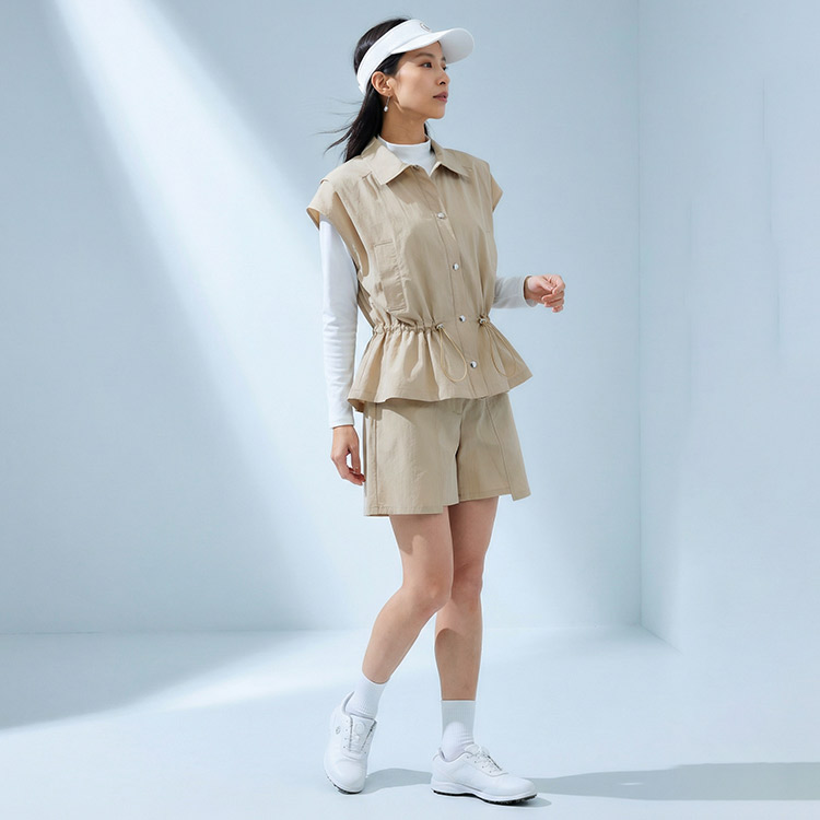 今季新作セール20％OFF】ゴルフウェア レディース キュロット 膝上丈