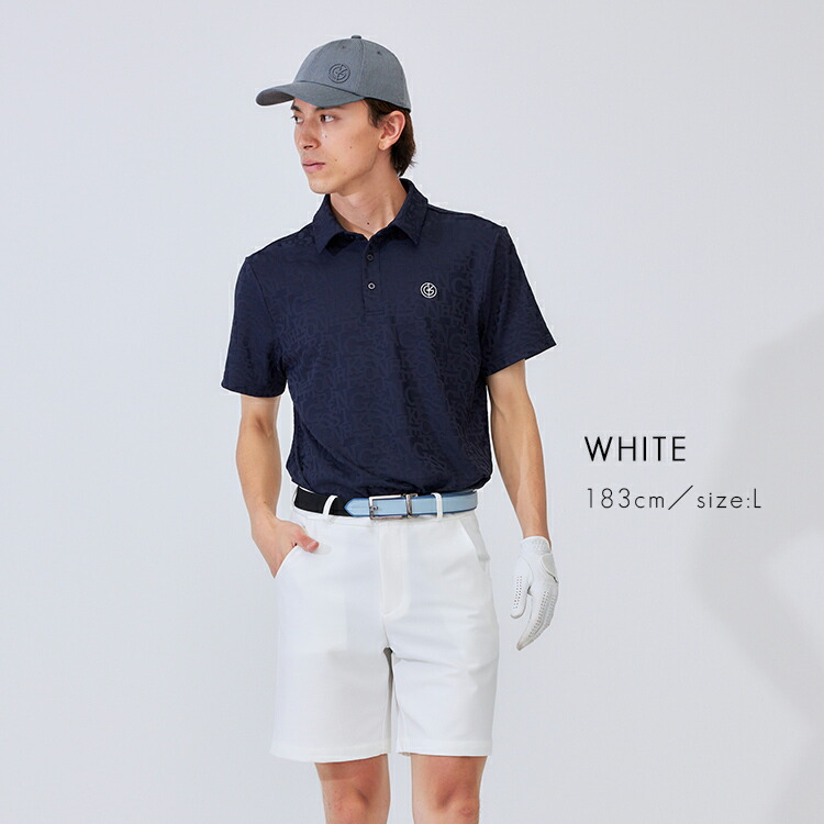 今季新作セール30％OFF】ゴルフウェア メンズ パンツ ベーシックハーフ