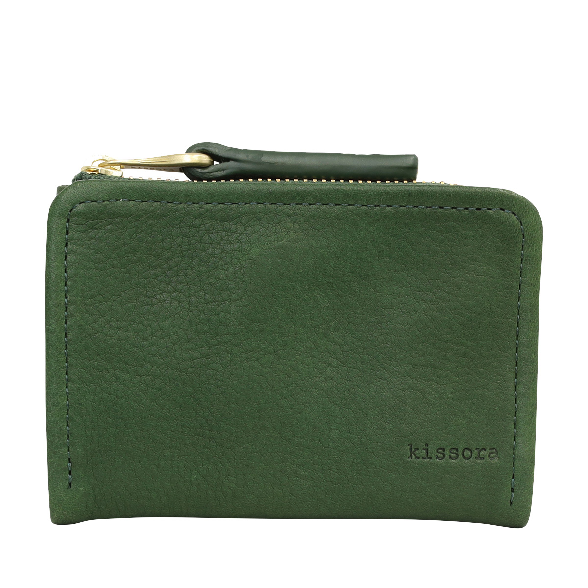 kissora（キソラ） 二つ折り財布 本革 ボルサ レディース メンズKIAS