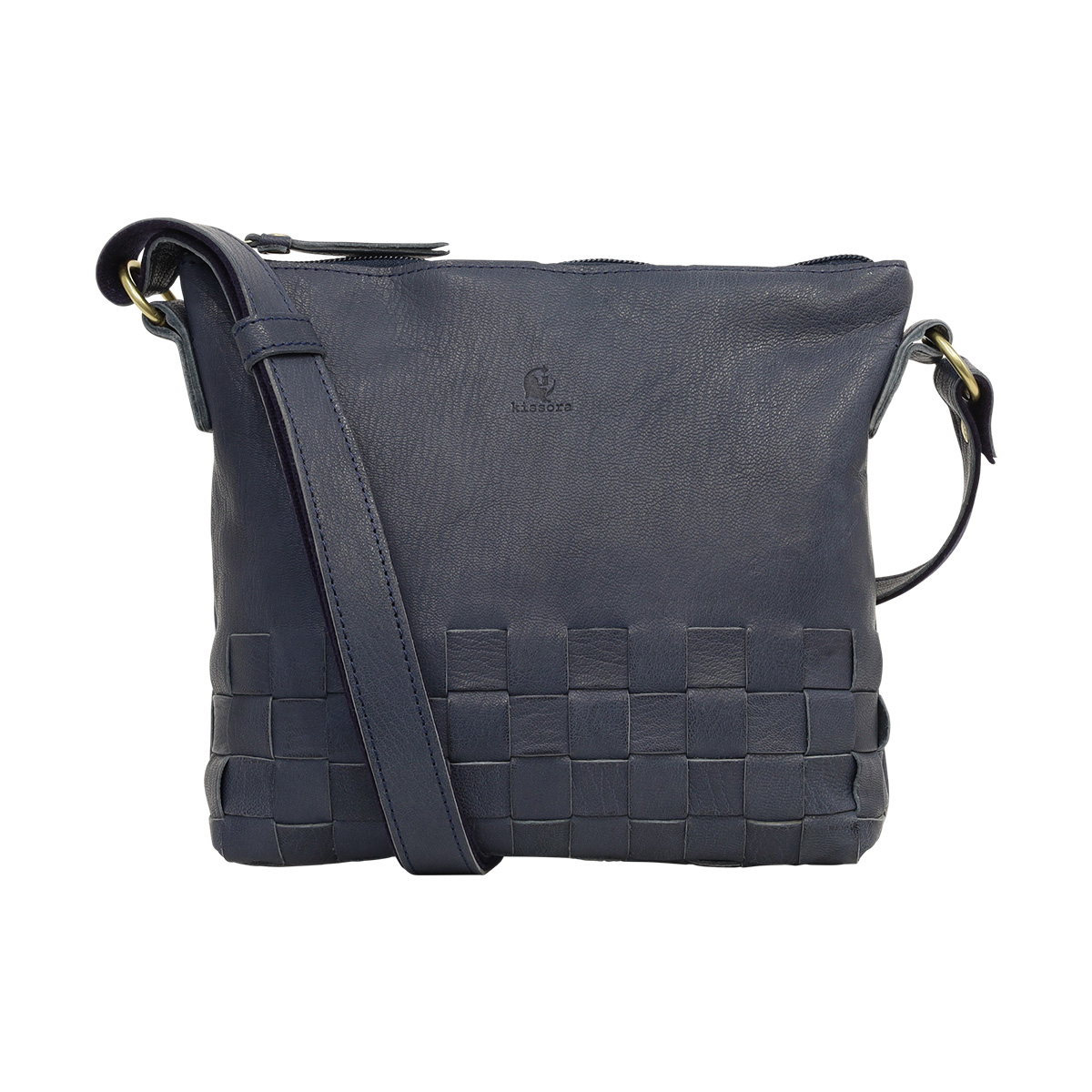 kissora（キソラ） ショルダーバッグ リゾートメッシュ 本革