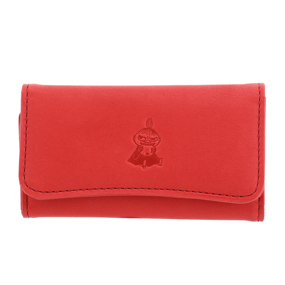 kissora（キソラ） ムーミン キーケース 本革 素押し レディースKIMN