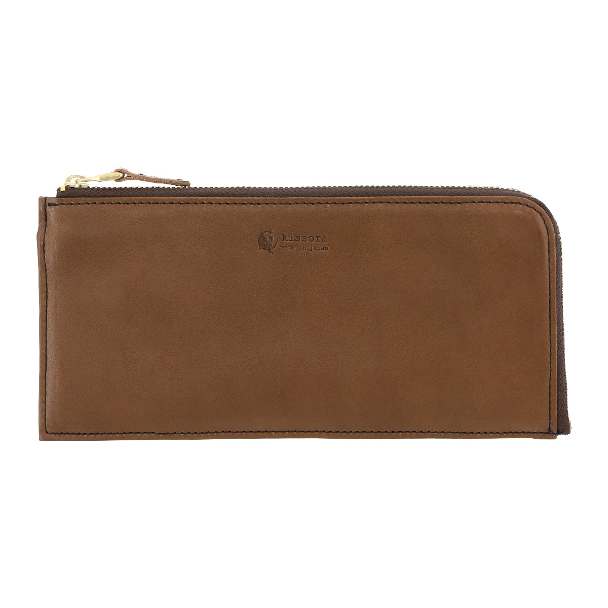 kissora（キソラ） 長財布 L字ファスナー 本革 日本製 メンズ