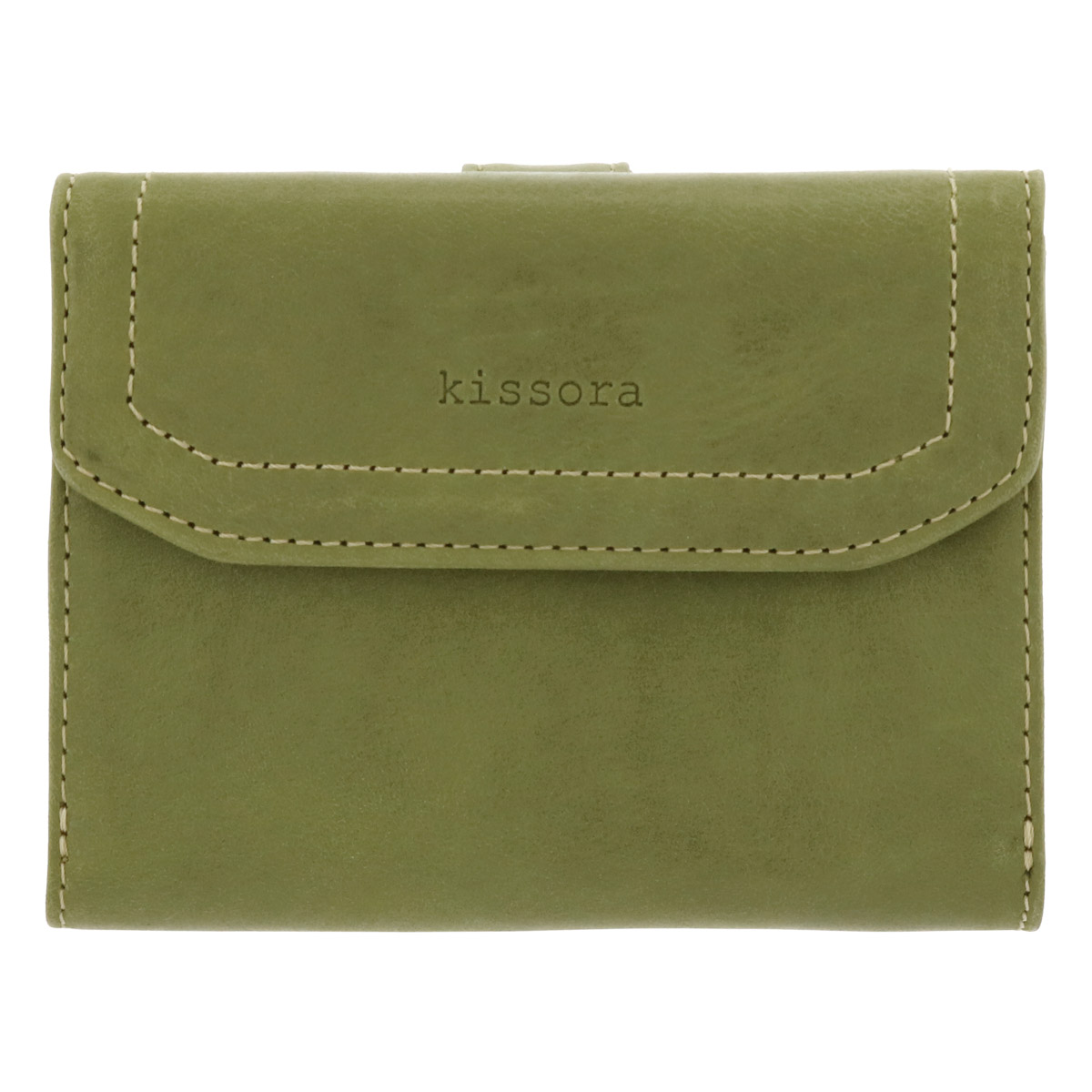 kissora キソラ 三つ折り財布 大きめ 本革 レザー モストロ