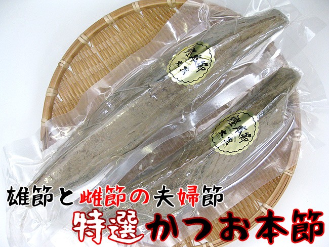 本枯夫婦節　約536g産地直送本枯節という高級鰹節になるには半年以上かかります かつお節 本枯節1本(約200g) | 秋政商店