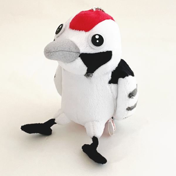 野鳥 とり ぬいぐるみ マスコット アカゲラ トリ ヌイグルミ あかげら