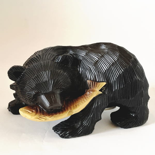 専用ページです。りりくま様フェルト鮭10ケ予約 貯金箱 鮭食い熊 おもしろ 動物 くま クマ 鮭熊 ポリレジン ベア