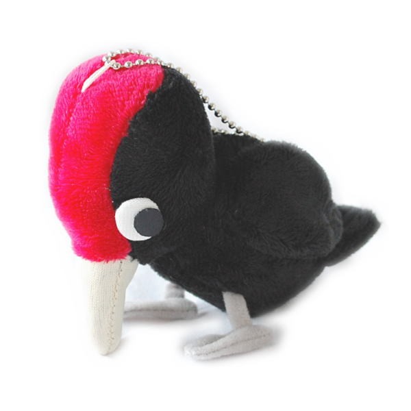 野鳥 とり ぬいぐるみ マスコット クマゲラ トリ くまげら ボール