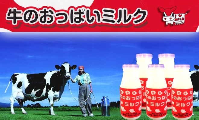 摩周草原 牛のおっぱいミルク白 5本セット