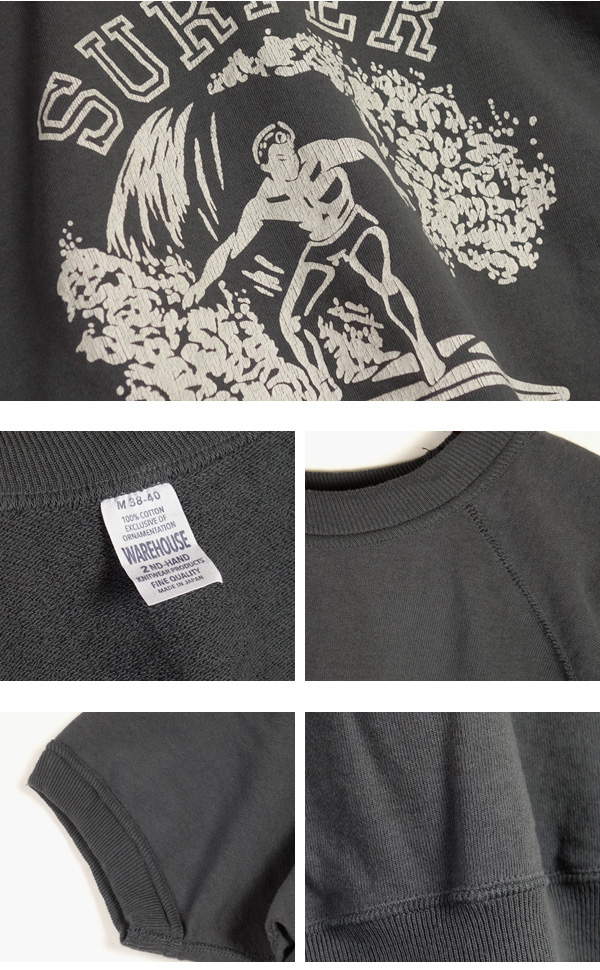 WAREHOUSE ウエアハウス 2ND-HAND シリーズ セコハン 半袖