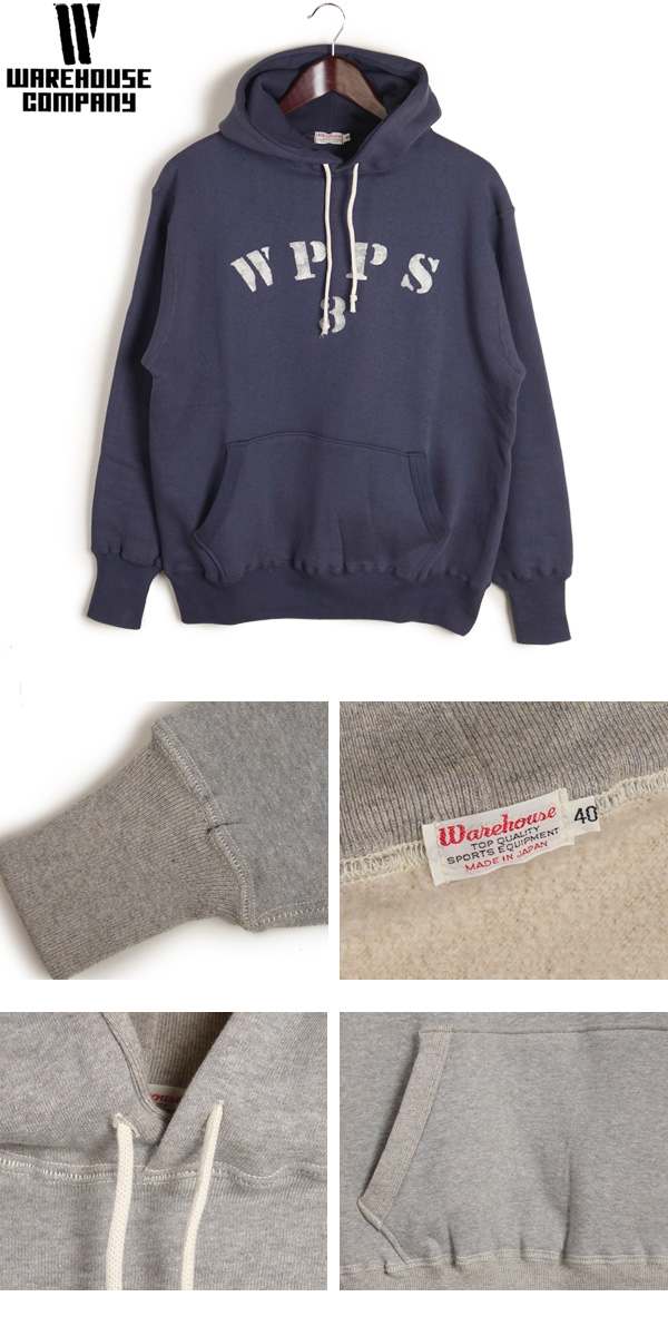 WAREHOUSE（ウエアハウス） Set-in-Sleeve Sweat 2本針 セット イン