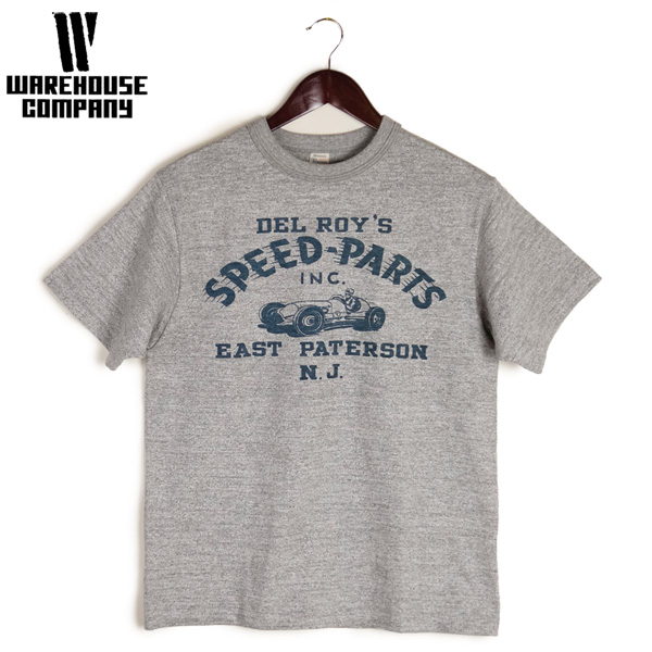 WAREHOUSE（ウエアハウス） クルーネック 半袖 プリント Tシャツ