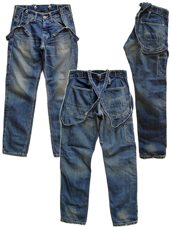 Johnbull JOHNBULL ジョンブル レディース デニム サスペンダー